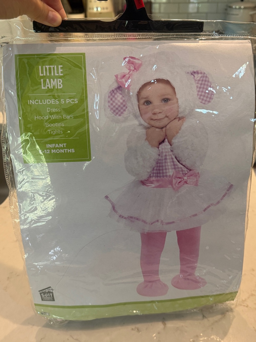 Little Lamb Bunny Baby Girl Costume New in Packaging